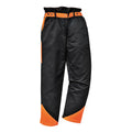 Noir - Orange - Front - Portwest - Pantalon de travail OAK CHAINSAW - Homme