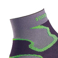 Gris - Noir - Vert - Side - 1000 Mile - Chaussettes FUSION - Homme