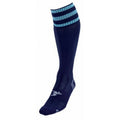 Bleu marine - Bleu ciel - Front - Precision - Chaussettes de foot PRO - Enfant
