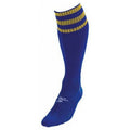 Bleu roi - Doré - Front - Precision - Chaussettes de foot PRO - Enfant