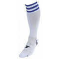 Blanc - bleu roi - Front - Precision - Chaussettes de foot PRO - Enfant