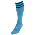 Bleu ciel - bleu marine - Front - Precision - Chaussettes de foot PRO - Enfant