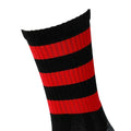 Noir - rouge - Back - Precision - Chaussettes de football PRO - Adulte