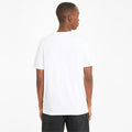 Blanc - Side - Puma - T-shirt ESS - Homme