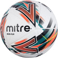 Blanc - Noir - Orange - Side - Mitre - Ballon de foot pour match DELTA PLUS