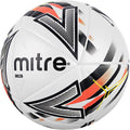 Blanc - Noir - Orange - Side - Mitre - Ballon de foot pour match DELTA ONE