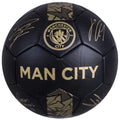 Noir - Doré - Front - Manchester City FC - Ballon de foot PHANTOM