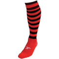 Rouge - noir - Front - Precision - Chaussettes de football PRO - Enfant