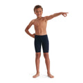 Bleu marine - Front - Speedo - Short de bain JAMMER - Enfant