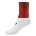 Rouge - Vert - Blanc - Front - McKeever - Chaussettes PRO - Adulte