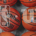 Noir - Back - Wilson - Sac à dos pour balles NBA