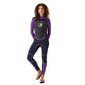 Bleu marine - Violet - Lifestyle - Regatta - Combinaison de plongée intégrale - Femme