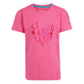 Flamant rose - Front - Regatta - T-shirt BOSLEY - Enfant