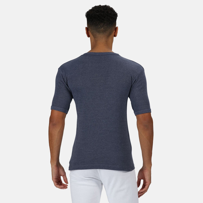 Bleu denim - Side - Regatta - T-shirt à manches courtes - Hommes