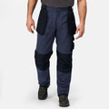 Bleu marine-noir - Back - Regatta - Pantalon de travail - Homme