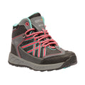 Gris-rose foncé - Front - Regatta - Chaussures montantes de randonnée SAMARIS - Unisexe