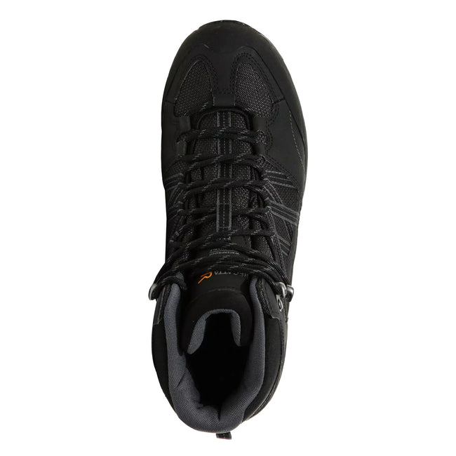 Noir-gris foncé - Side - Regatta - Chaussures montantes de randonnée SAMARIS - Homme