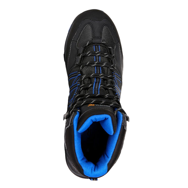 Gris-bleu - Side - Regatta - Chaussures montantes de randonnée SAMARIS - Homme