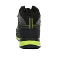 Noir - Vert clair vif - Close up - Regatta - Chaussures montantes de randonnée SAMARIS - Homme