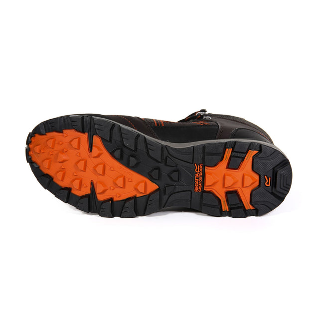 Marron-orange - Side - Regatta - Chaussures montantes de randonnée SAMARIS - Homme