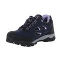 Bleu marine-lilas - Close up - Regatta - Chaussures de randonnée HOLCOMBE - Unisexe