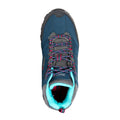Bleu sarcelle-rose foncé - Pack Shot - Regatta - Chaussures montantes de randonnée HOLCOMBE - Unisexe