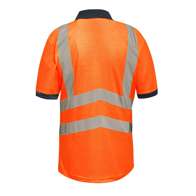 Orange - Back - Regatta - T-shirt haute visibilité - Homme
