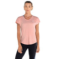 Rose abricot pâle - Side - Dare 2B - T-shirt de sport - Femme