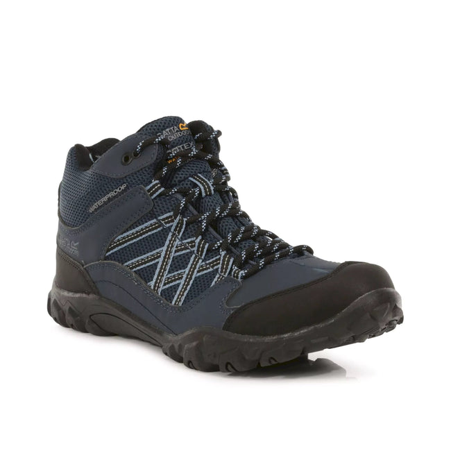 Bleu-noir - Front - Regatta - Chaussures de randonnée EDGEPOINT - Homme