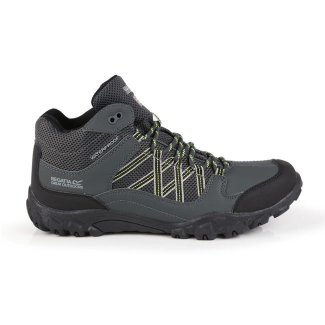Gris-jaune - Back - Regatta - Chaussures de randonnée EDGEPOINT - Homme