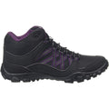 Noir-violet foncé - Back - Regatta - Chaussures de marche EDGEPOINT - Femme