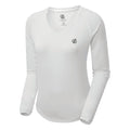 Blanc - Lifestyle - Dare 2B - T-shirt de sport DISCERN - Femme