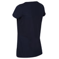 Bleu marine - Close up - Regatta - T-shirt manches courtes CARLIE - Femme