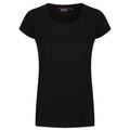 Noir - Front - Regatta - T-shirt manches courtes CARLIE - Femme