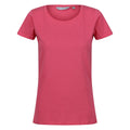 Rose - Front - Regatta - T-shirt manches courtes CARLIE - Femme
