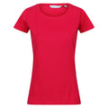 Rose fluo - Front - Regatta - T-shirt manches courtes CARLIE - Femme