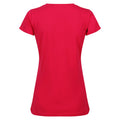 Rose fluo - Back - Regatta - T-shirt manches courtes CARLIE - Femme