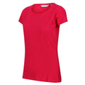 Rose fluo - Side - Regatta - T-shirt manches courtes CARLIE - Femme