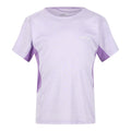 Lilas pastel - Violet clair Chiné - Front - Regatta - T-shirt TAKSON - Enfant