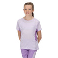 Lilas pastel - Violet clair Chiné - Back - Regatta - T-shirt TAKSON - Enfant