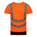 Orange - Bleu marine - Front - Regatta - T-shirt PRO - Homme