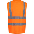 Orange - Back - Regatta - Gilet haute visibilité - Homme