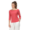 Rouge - Blanc - Back - Regatta - T-shirt POLEXIA - Femme