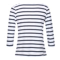Blanc - Bleu marine - Side - Regatta - T-shirt POLEXIA - Femme