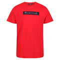 Rouge - Front - Regatta - T-shirt CLINE - Homme