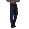 Bleu marine - Side - Regatta - Pantalon cargo PRO - Homme
