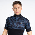 Noir - Side - Dare 2B - Maillot de cyclisme STAY THE COURSE - Homme