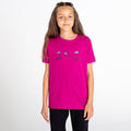 Fuchsia - Back - Dare 2B - T-shirt GO BEYOND - Enfant