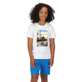 Blanc - Side - Regatta - T-shirt BOSLEY - Enfant