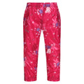 Rose bonbon - Front - Regatta - Pantalon de pluie PACK IT - Enfant
